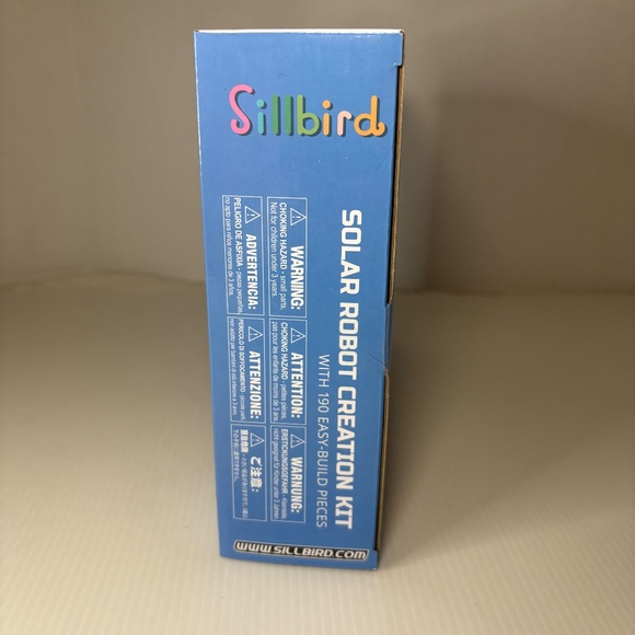 Sillbird STEM Solar Robot Creation Kit 190 Easy Build Pieces Building Kit NIB - Picture 2 of 8